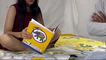 A girl from a rich family has sex with her tuition teacher