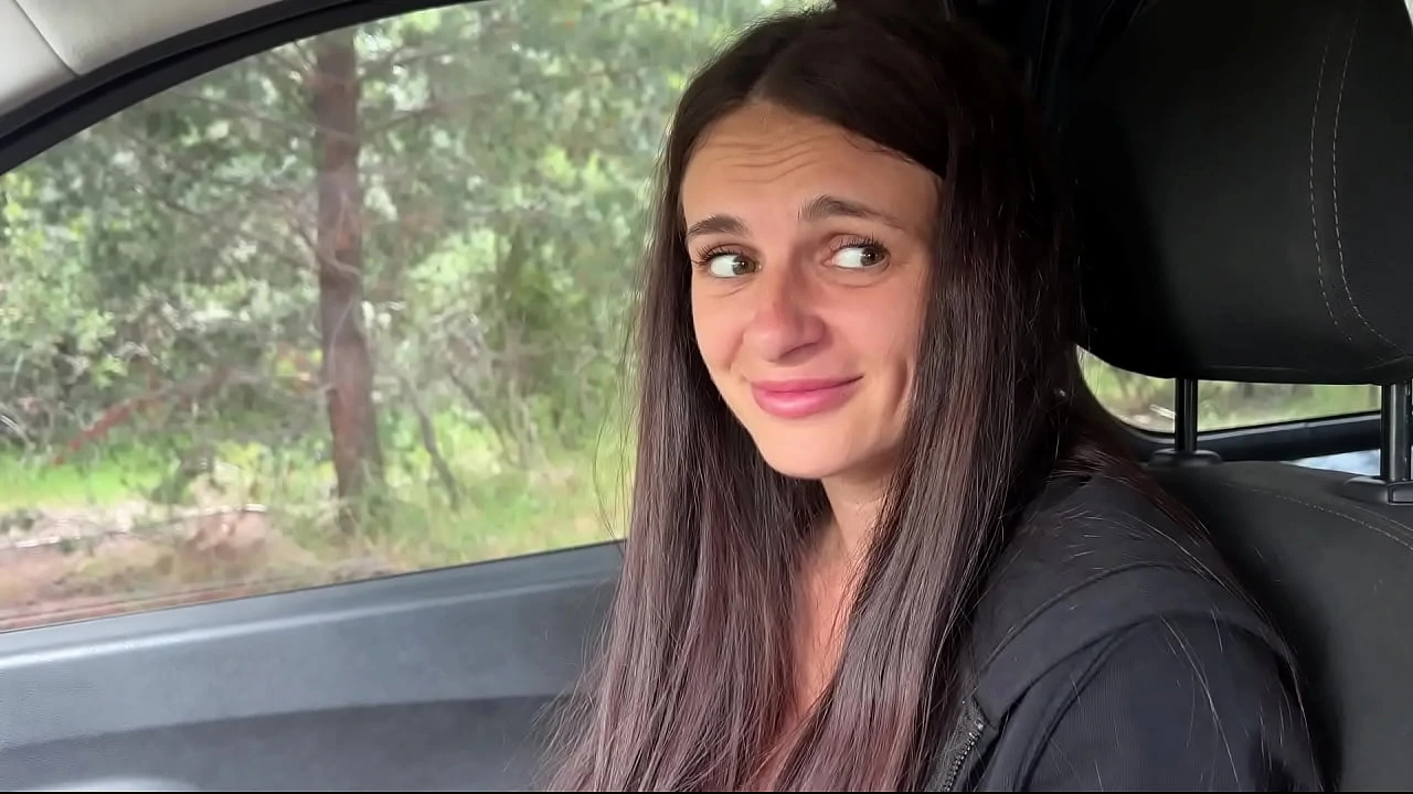 A modest village girl shows her tits and opens her ass to an impudent guy