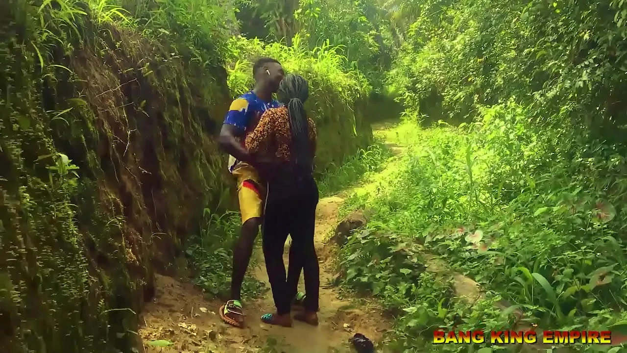 ️AFRICAN VILLAGE ROAD SEX WITH POPULAR FIREWOOD SELLER SHE LOVE MY BIG FAT BLACK COCK
