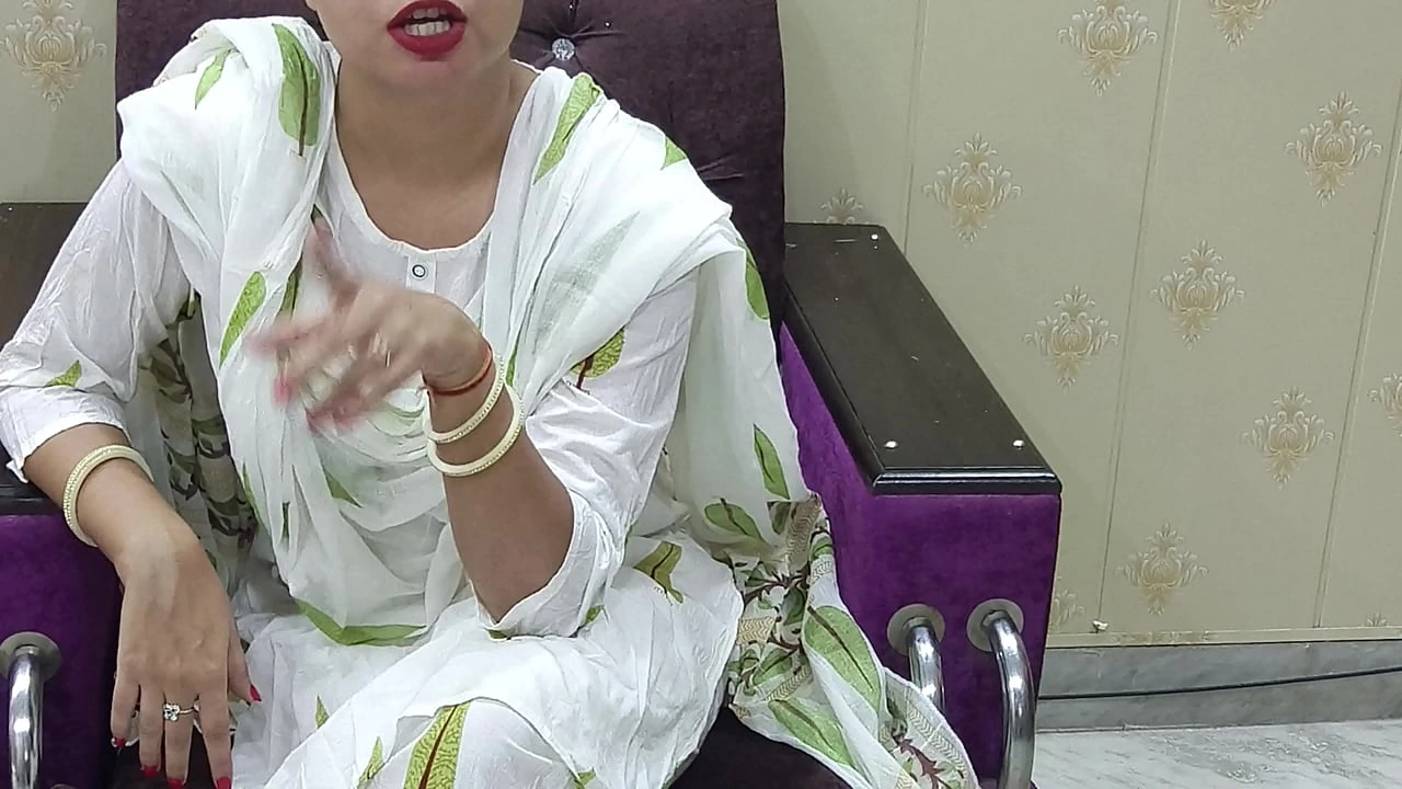Beautiful Indian Punjabi step mom Pussy and ass fucked hard by Step son Vivek