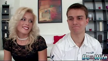 Blonde Housewife Katy Clark Gets Banged by a Lucky Stranger