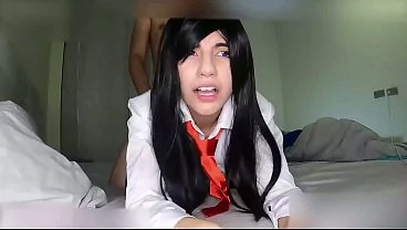 Blue Eyed College Virgin Straight Black Hair Has Sex Debut In Front Of Cameras Japanese Student TRAILER