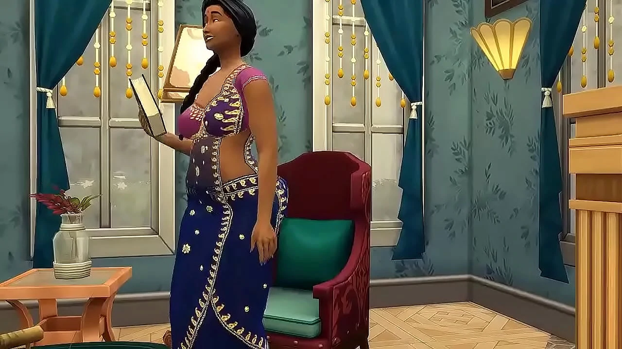 Busty Aunty Shweta in a Saree Vol