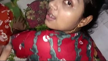 Desi Bhabhi in Red Saree Doggy Style Hard Fucking Blowjob Homemade Indian Sex