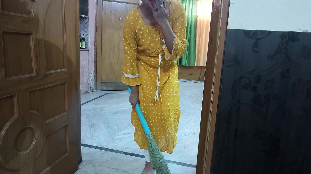 Desisaarabhabhi Shy maid with big tits fucks her boss has a lot of fun in hindi audio
