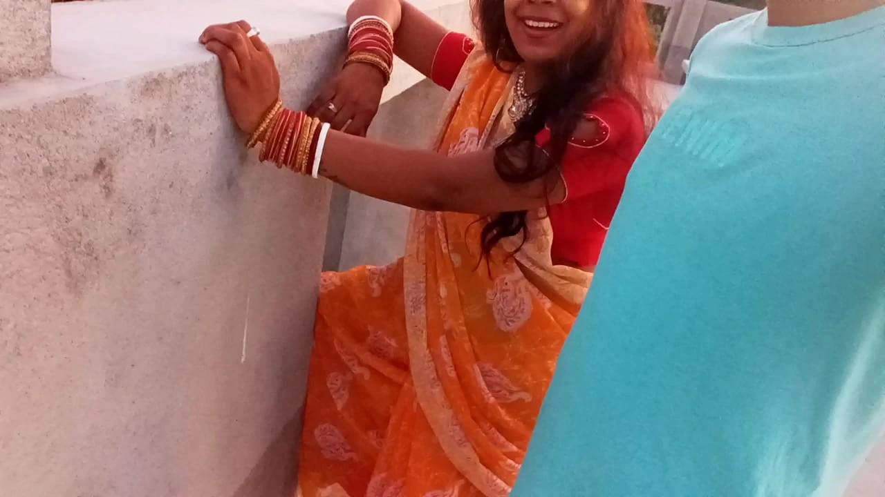 Devar Bhabhi XXX sex videos Devar tried to flirt with Bhabhi mistakenly chacha were at home full HD hindi sex video with hindi audio