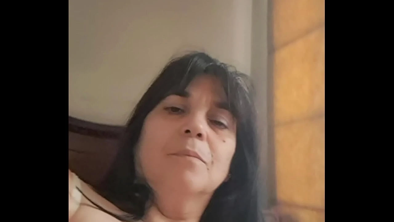 excited mature milf touching herself