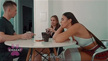 Family House S E Aunty caught Step Sister Milan Cheek fucks with Step Brother in Share Bed