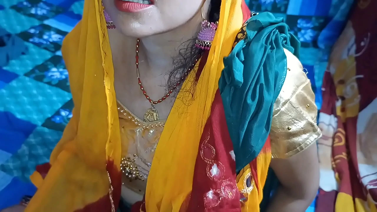 Father in law gave it in the mouth of daughter in law clear Hindi voice dirty talk
