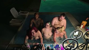 Hardcore Hot Tub Orgy Deliah Grace Lilith Fox Nikki Zee WCA productions