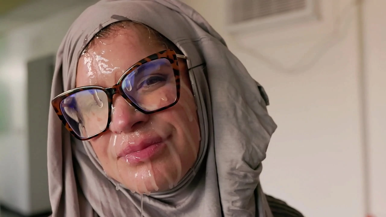 Hijab cosplay american milf face fucked