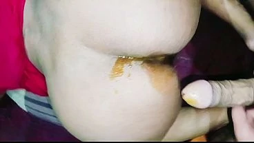 I fucked Bhabhi s tight ass and came deep inside it and I also got her to suck my cock