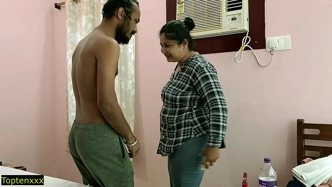 Indian Bengali Hot Hotel sex with Dirty Talking Accidental Creampie