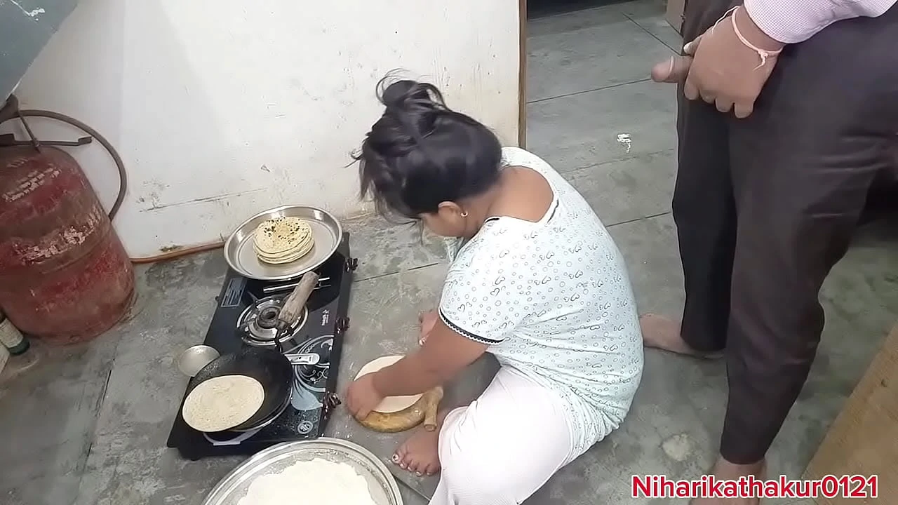 Indian desi step mom fuck in kitchen