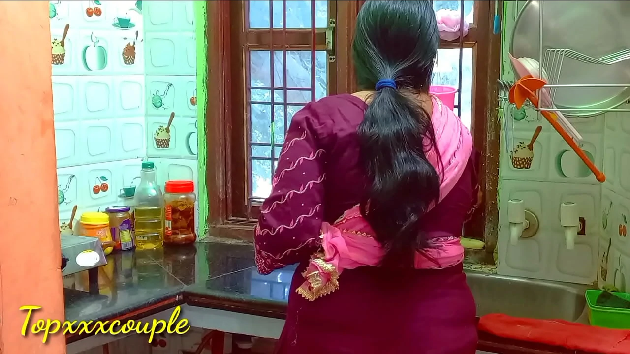 Indian Hot Maid XXX fuck in kitchen