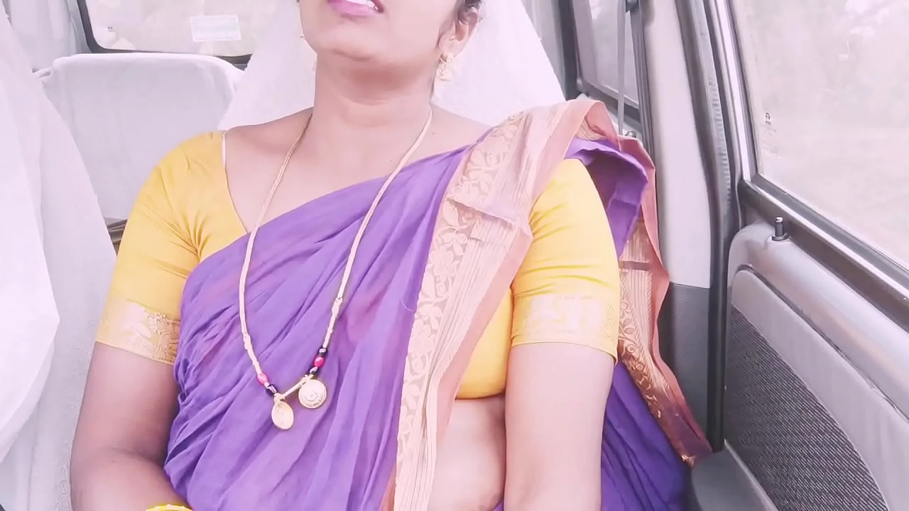 Indian maid car sex Telugu dirty talks