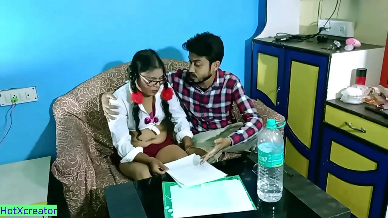 Indian teen student hot sex with teacher for pass mark Clear hindi audio