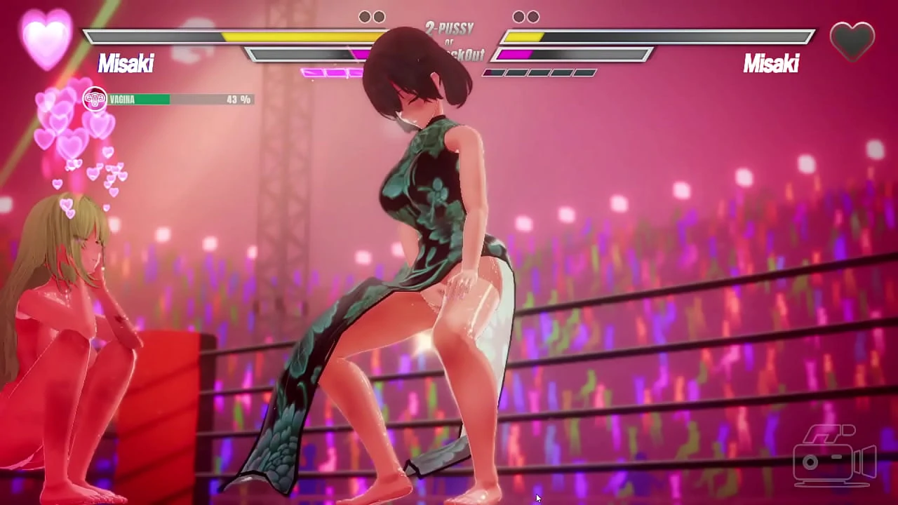 Lesbian battle