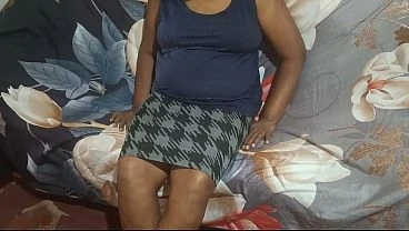 Maid Open her Legs and show her panty