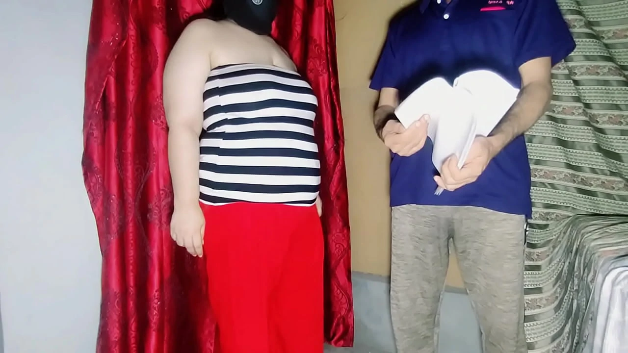 Muslim BBW had anal sex with office attendant for meter connection doggy style ass fucking in clear Hindi audio