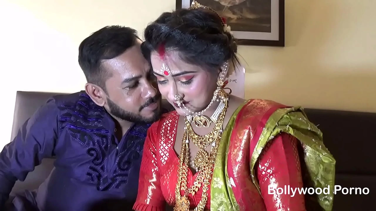 Newly Married Indian Girl Sudipa Hardcore Honeymoon First night sex and creampie Hindi Audio