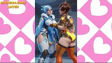 OVERWATCH TRACER AND MEI BIG ASS ANIMATED AI HENTAI
