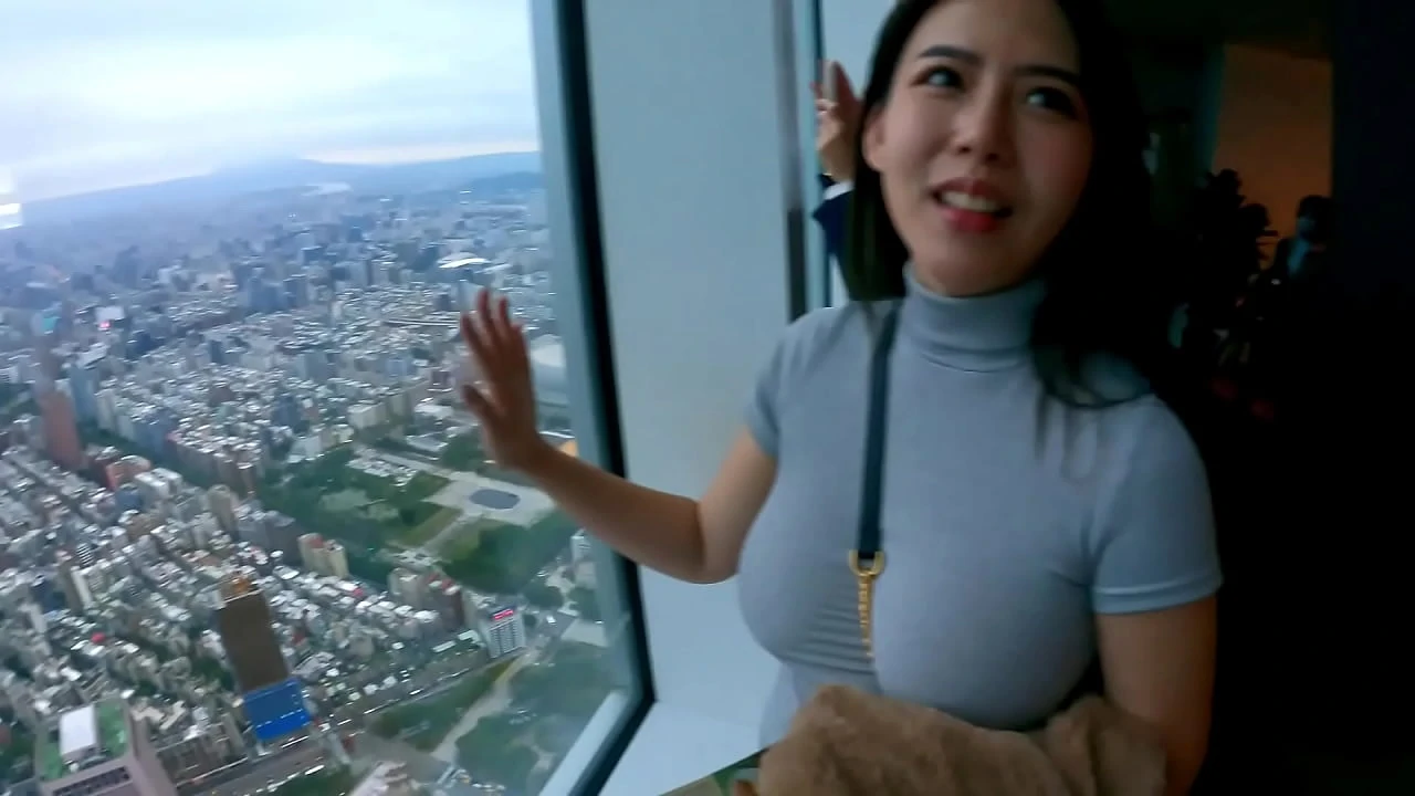 pov vlogging with a sexy taiwanese model n h