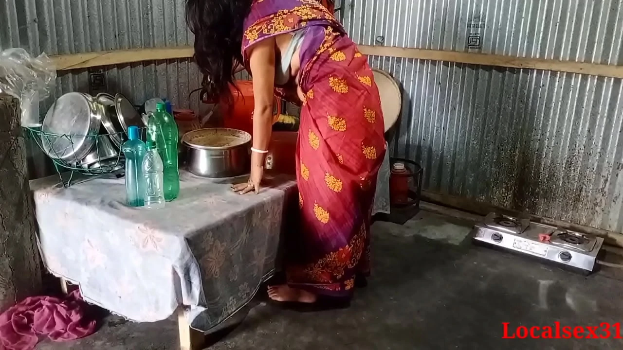 Red Saree Cute Bengali Boudi sex Official video By Localsex