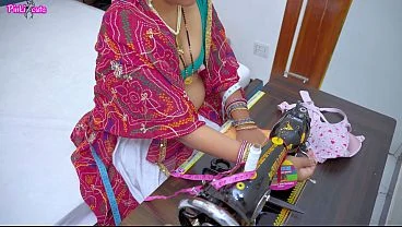 Sasur bahu alone Indian Bahu get Hard Fucked in Hairy Tight Pussy by Sasur ji when bahu takes measurement