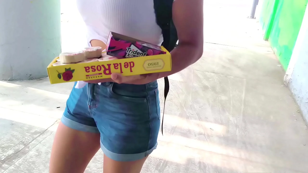 Small Street Vendor Ends Up in a Hotel with a Stranger Hidden Camera
