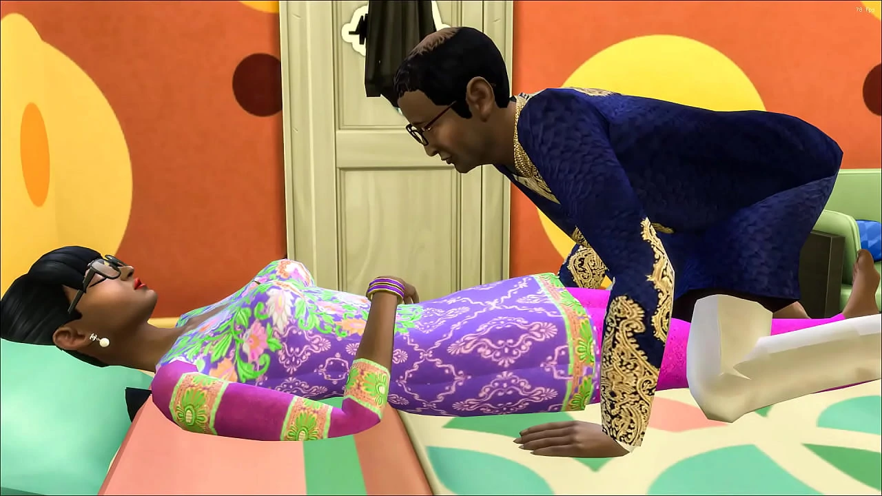 step Dad visits his late at night Hot indian sex