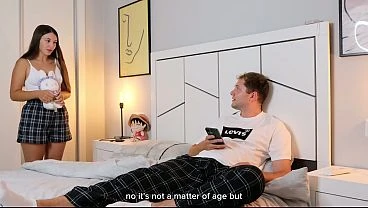 Stepbrother Fucked Virgin Step Sis and Cum Inside Her Tight Pussy