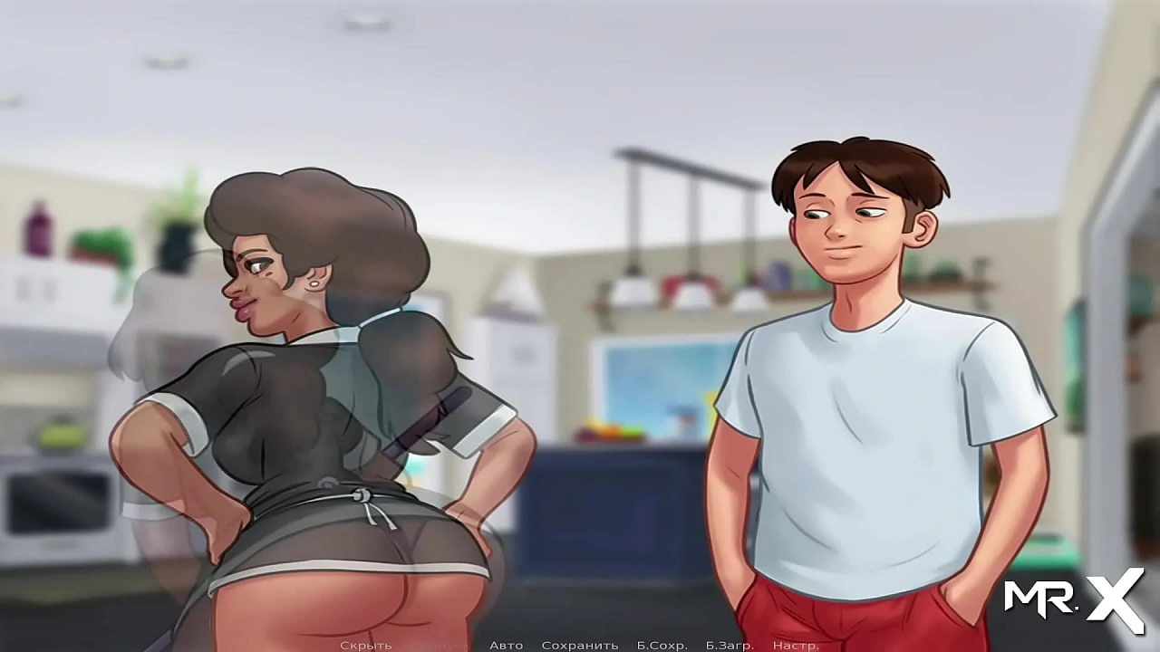 Summertime Saga Maid dances and shakes her ass E