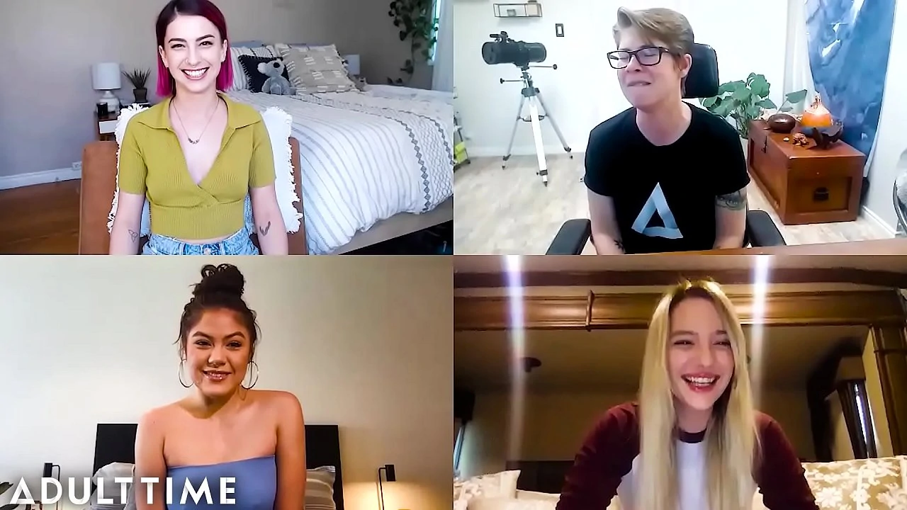 The Cast of Award Winning Teenage Lesbian Reunites Masturbates Together