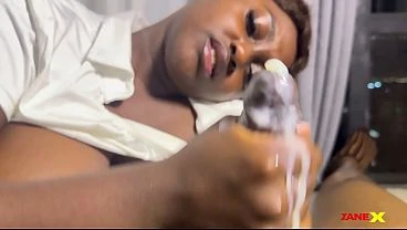 Thick Ebony Student Lets Teacher Grab Her Tits and Cum on Her Ebony Gets Fucked