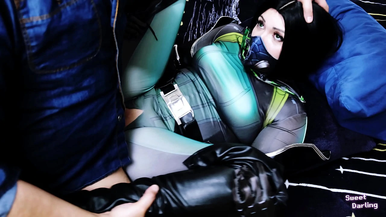 Valorant Viper Cosplay Creampie And Facial Sweetdarling