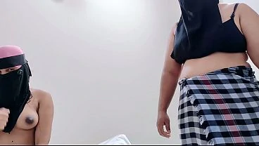 Wife surprise threesome fuck Bangla hardcore xxx one